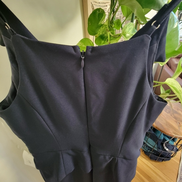 Main Strip tuxedo jumpsuit - Picture 2 of 11